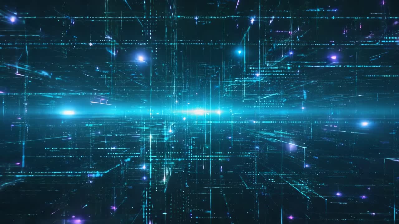 Abstract Digital Network Background