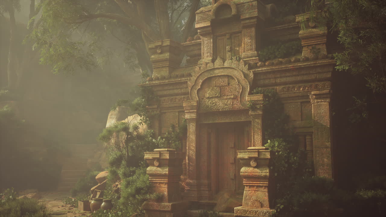 Historic building with clock