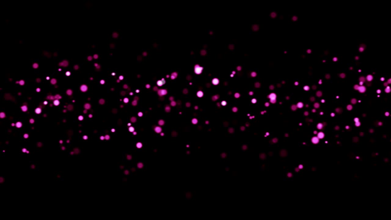 우주에서 날아다니는 추상적인 밝은 입자, 컴퓨터 생성 추상적인 배경, 3d 렌더링