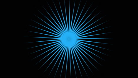 animation abstract neon blue lines motion disco background