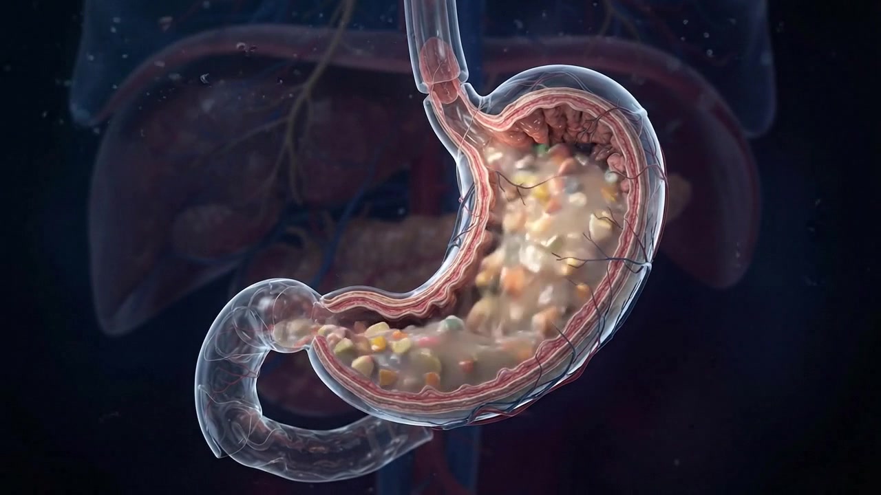 Detailed Anatomical Visualization of Human Stomach Organ