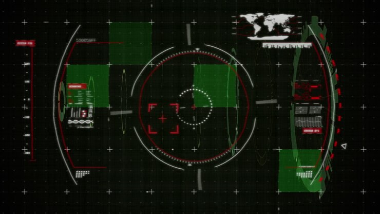 Animation of data processing over scope scanning