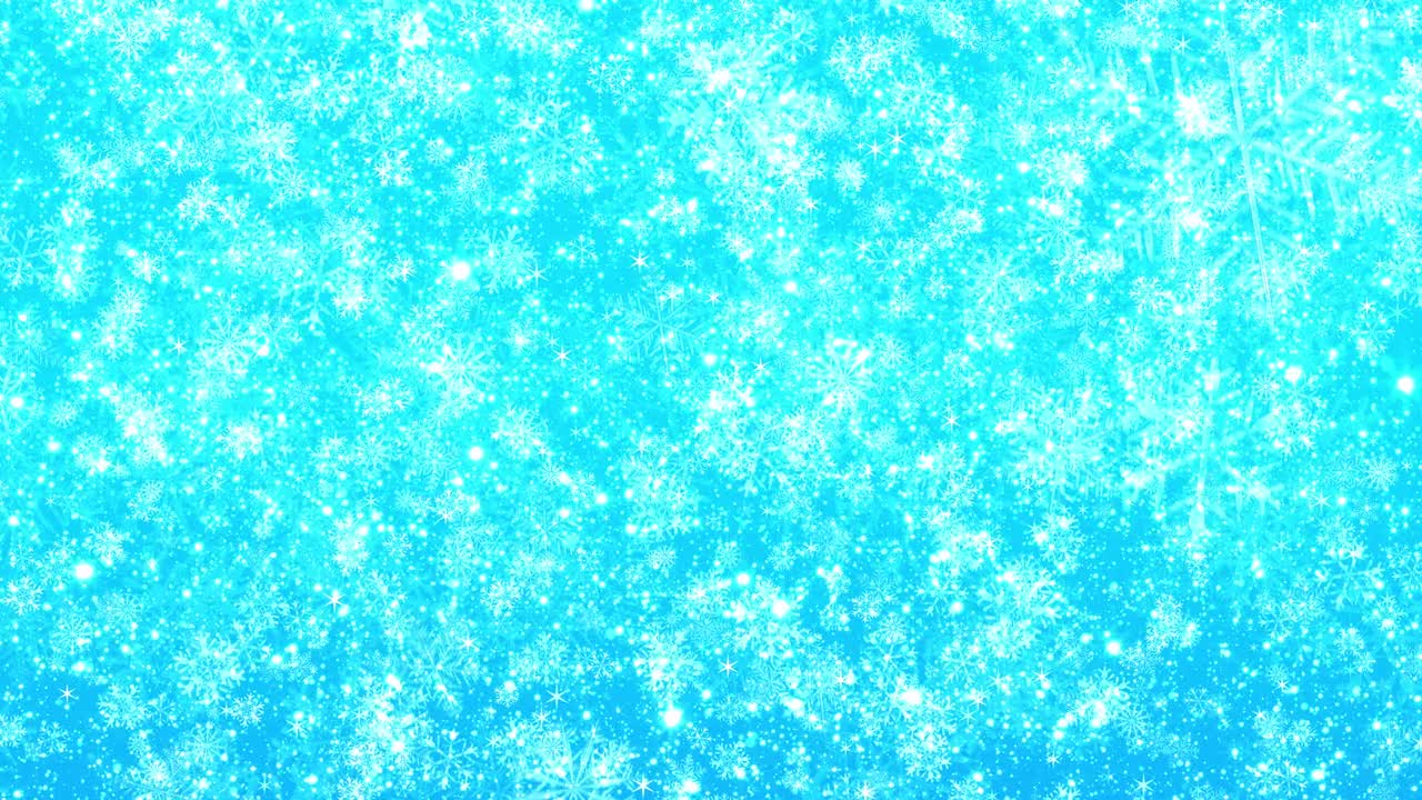 cuatro mil copos de nieve azules festivos