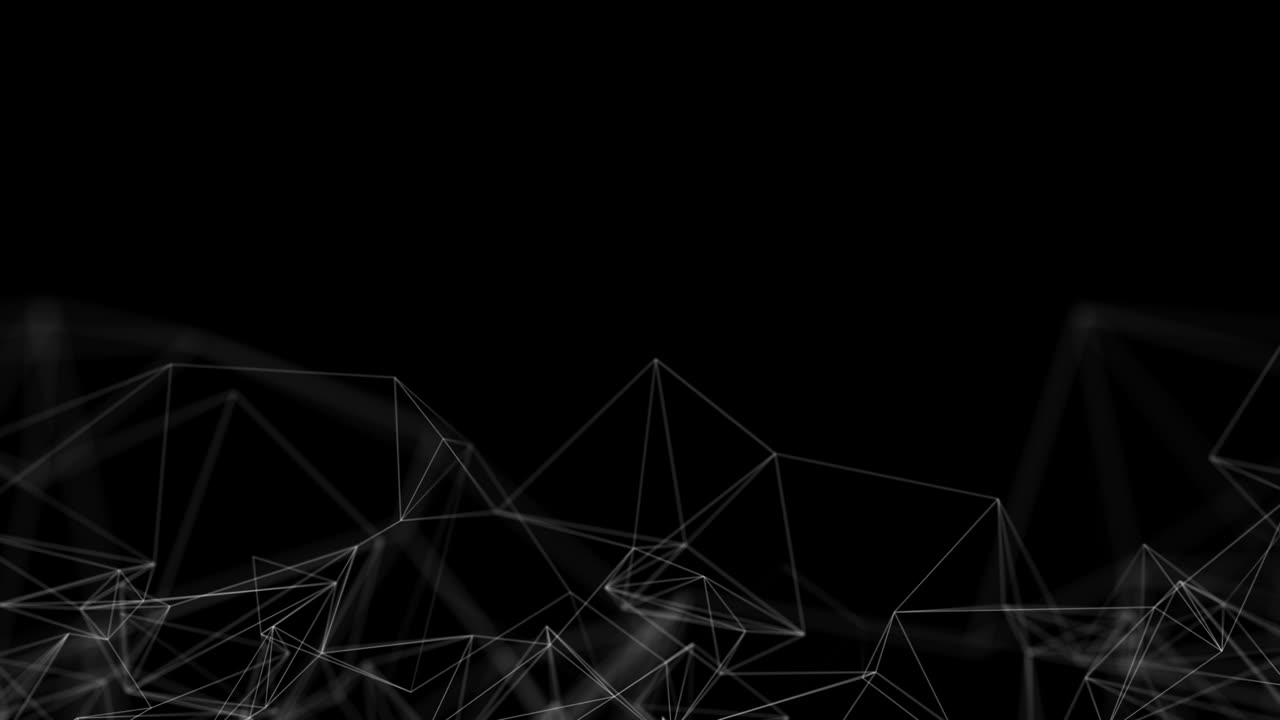 Global network connection. Abstract geometric Loop background with connecting dots and lines.