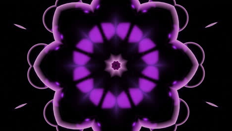 el mandala púrpura abstracto