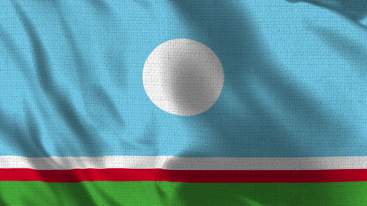 사카 공화국 발 - 현실적인 4k - 60fps 사카 공화국의 발이 바람에 흔들리고 있습니다.