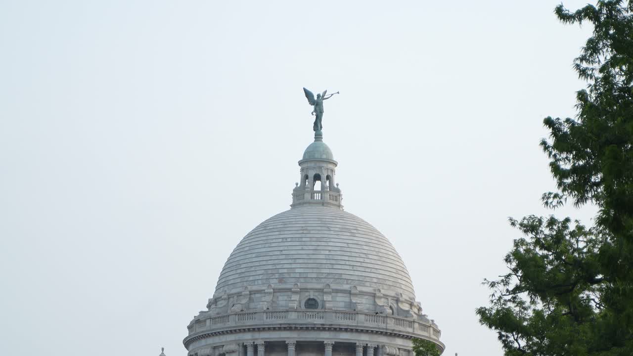Victoria Memorial Dome with Angel Statue