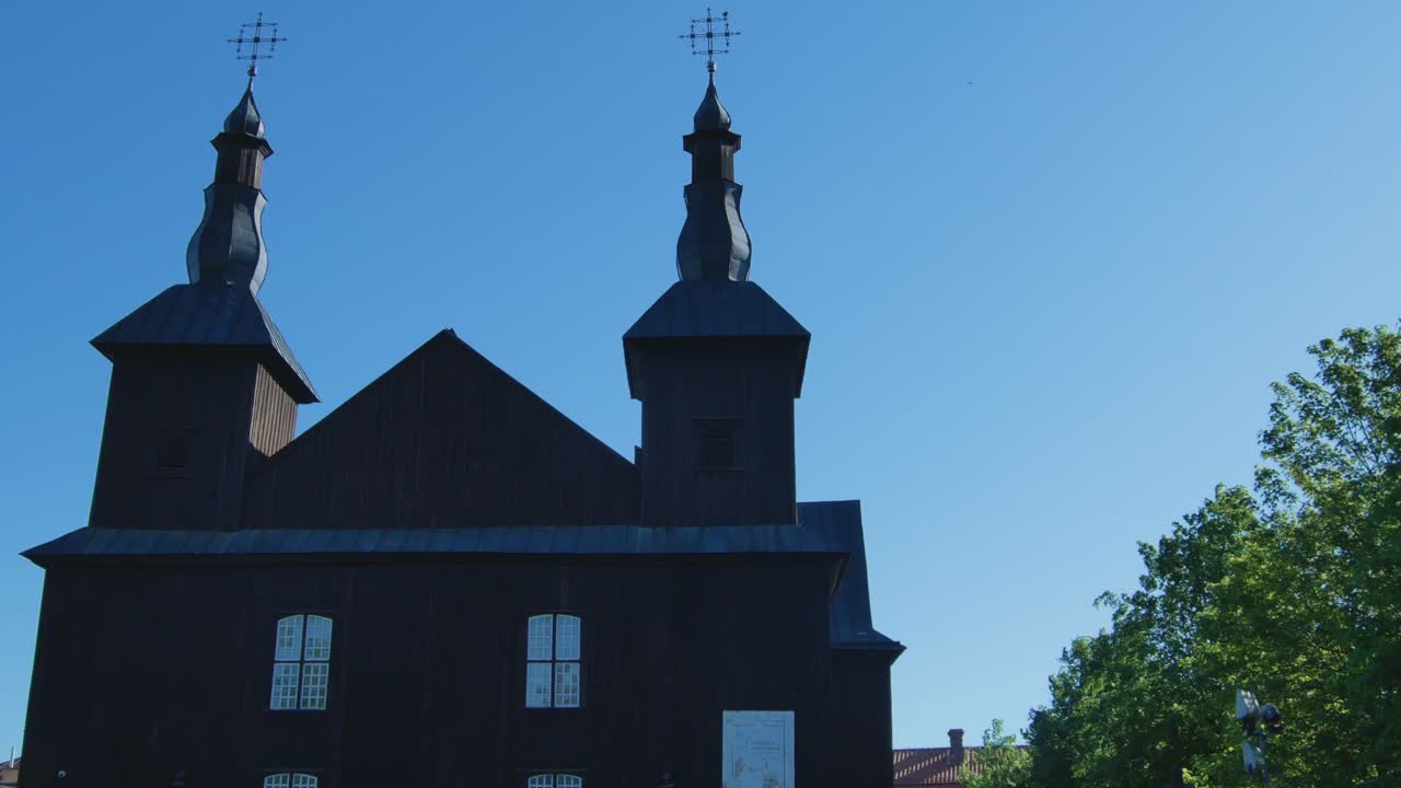 Wooden St. Joseph Church in Kedainiai, Lithuania