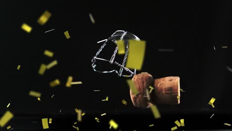 Champagne-cork-with-falling-confetti