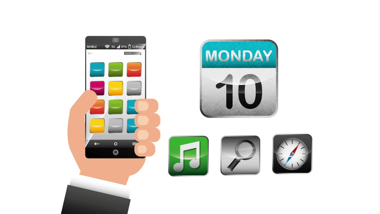 diseño de servicios de teléfonos inteligentes