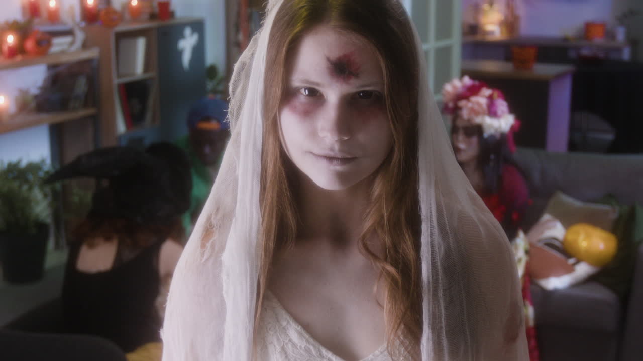 Halloween Zombie Bride Costume