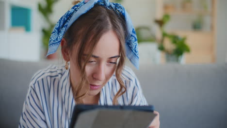 Woman-Engaged-in-Online-Learning-with-Digital-Tablet