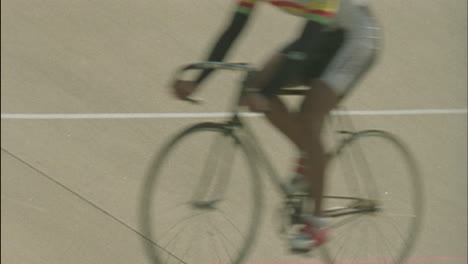 a group of cyclists ride together