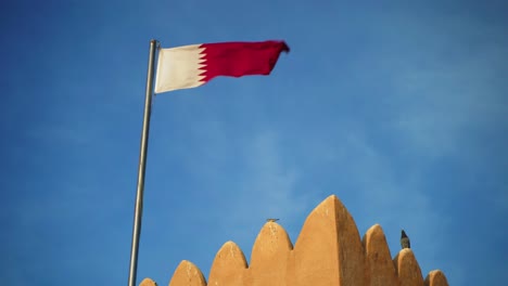 zubara fort in qatar desert