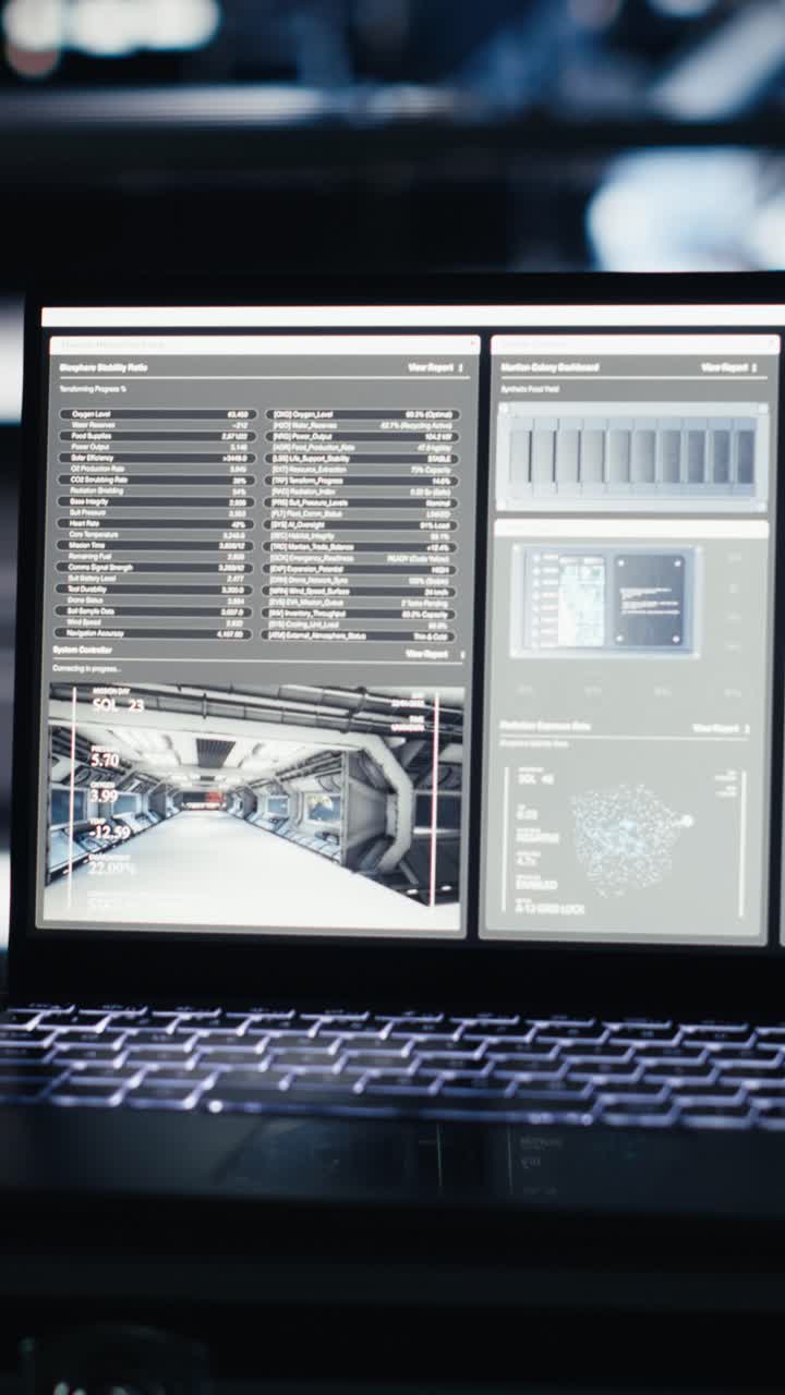 Vertical video Cosmonaut collapses from sudden illness during major space station failure
