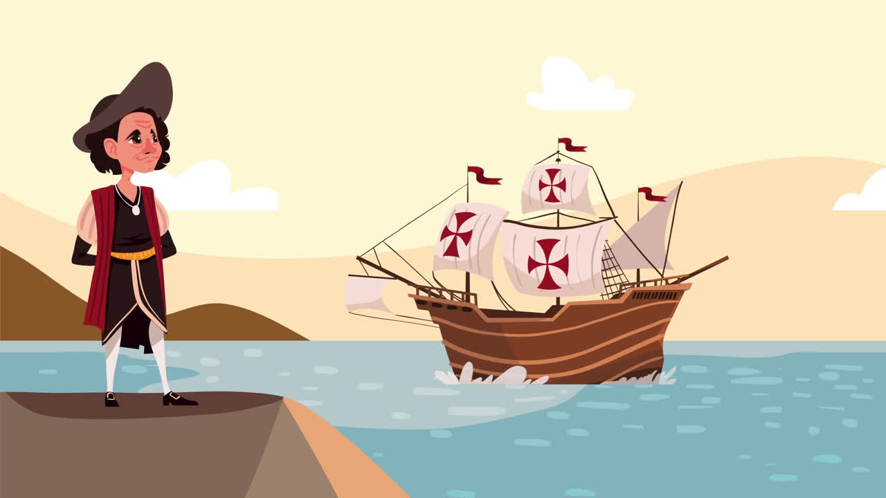 크리스토퍼 콜럼버스 카라벨 애니메이션