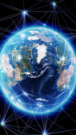 global network of earth