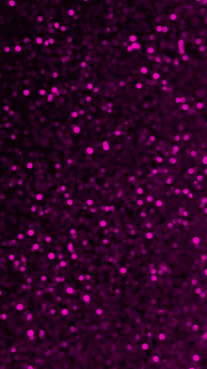 Glitter Particles Movement Background Vertical View