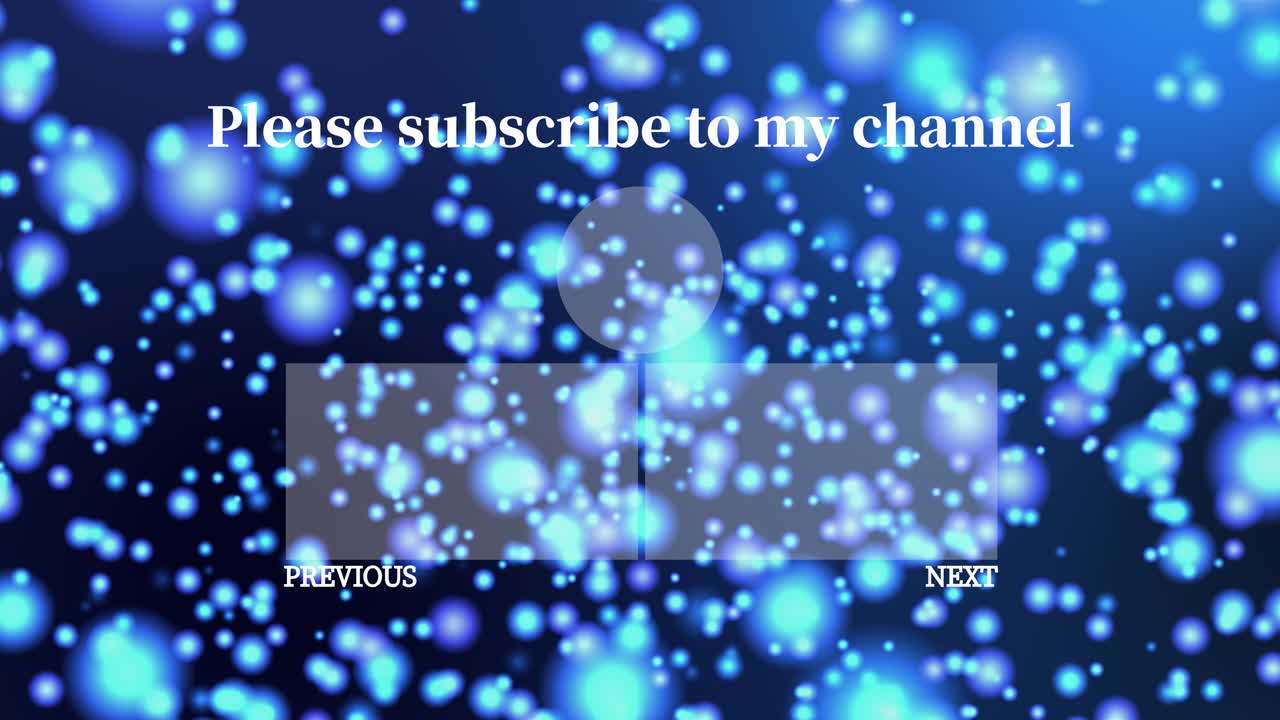 플로팅 포인트 엔드 카드 엔딩 스크린 모션 그래픽