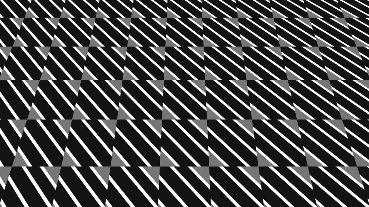 patrón gráfico en blanco y negro que se inclina hacia arriba y se mueve.