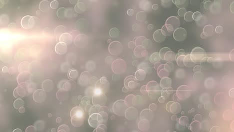 animación de burbujas hipnóticas que se elevan