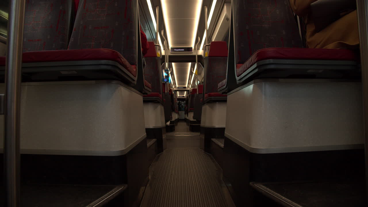 버스 내부의 관점