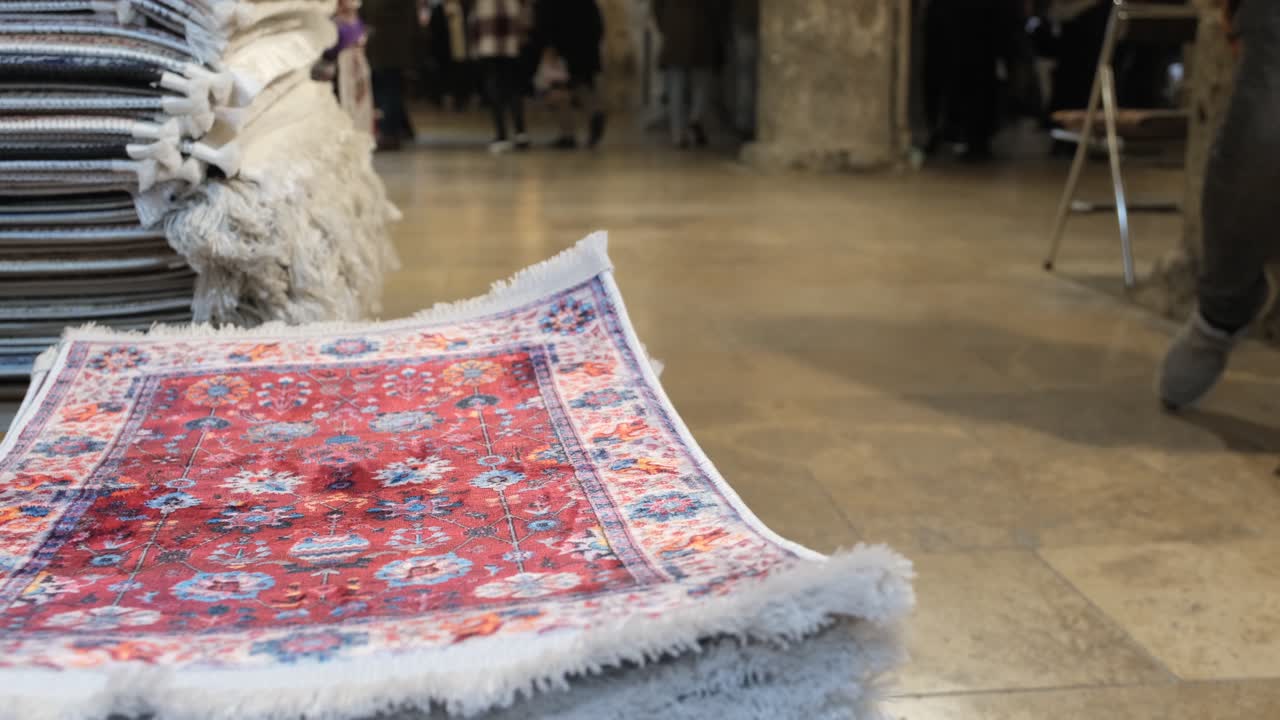 Turkish motif carpet