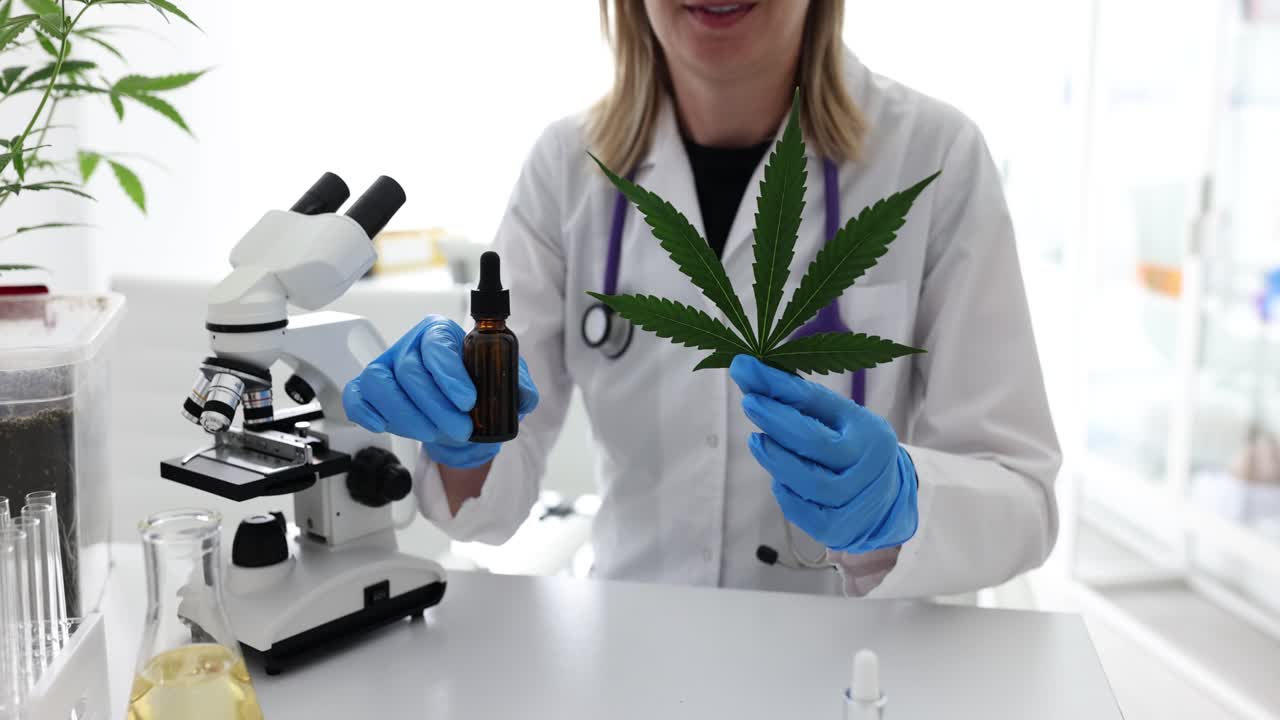 Cannabis Research in Lab