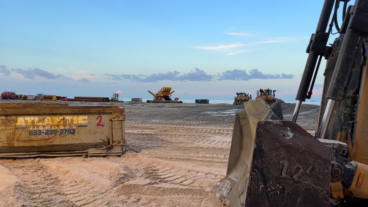 Beach sand replenishment, Army Engineers, coastal stabilization
