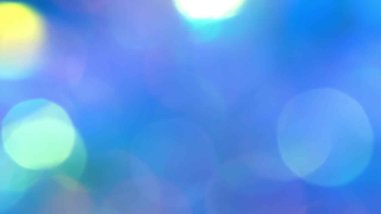 추상적인 보케 빛 효과: 파란색과 보라색, 부드러운 흐릿한 빛 효과, 플레어 빛, 전환.
