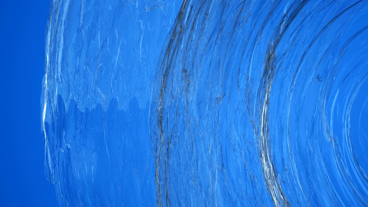 animación de un hermoso remolino de agua clara, remolino o fondo giratorio.