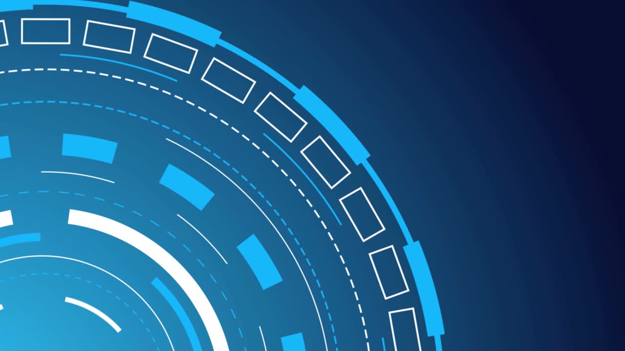 4k 해상도 - hud 미래 커뮤니케이션 요소