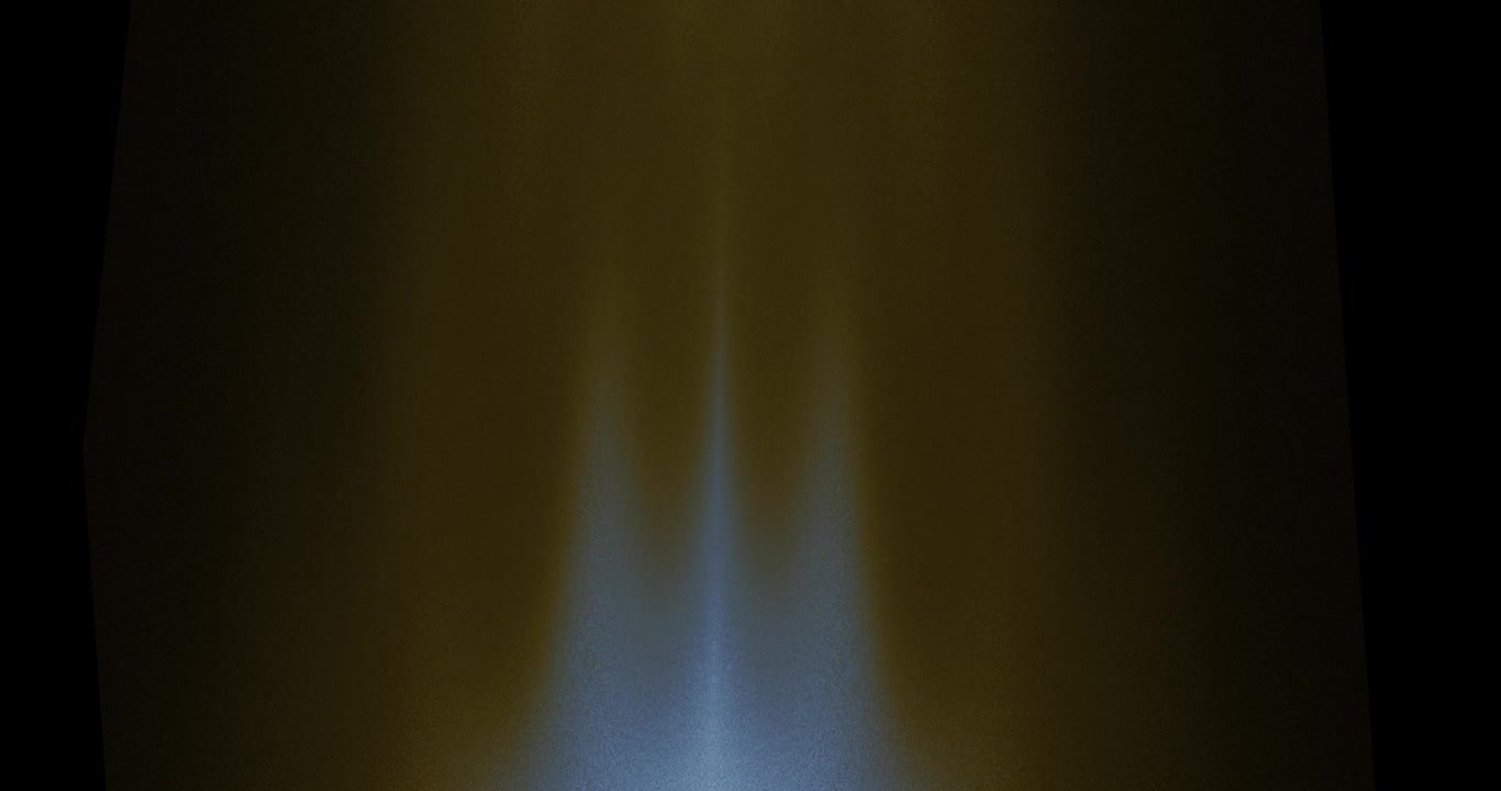 Abstract Light Beam Pulsing in Dark Environment