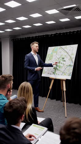 business presentation on urban development