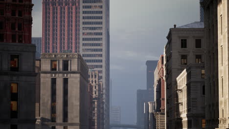 el horizonte de midtown en manhattan, ciudad de nueva york