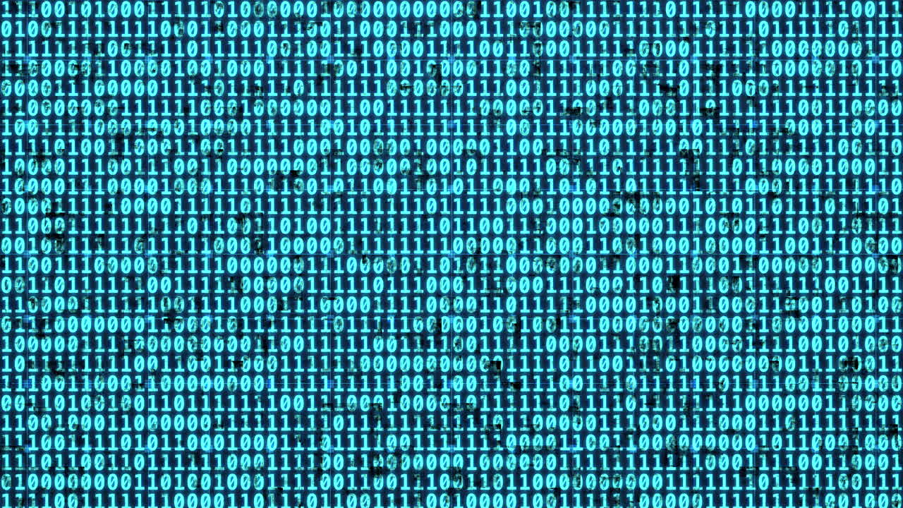 Binary Code Background