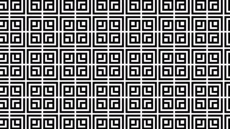 resumen, animación de fondo, desplazamiento a la derecha, cuadrados en blanco y negro
