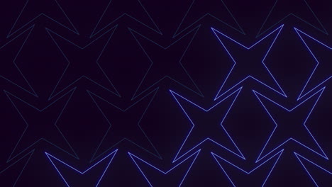 patrón geométrico azul y púrpura que se cruzan líneas forman forma de diamante