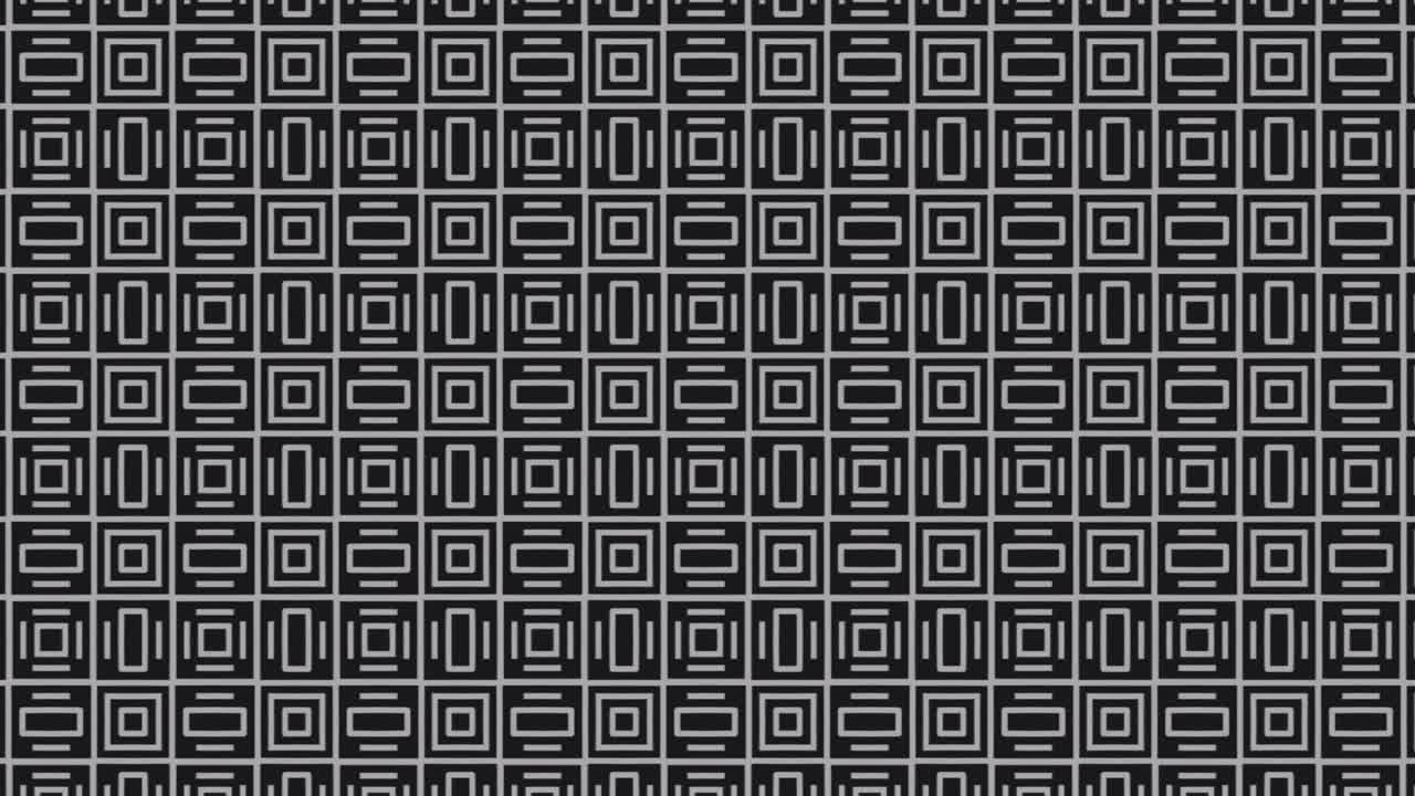  Black And Grey Puzzles Pieces Arranged in a Square