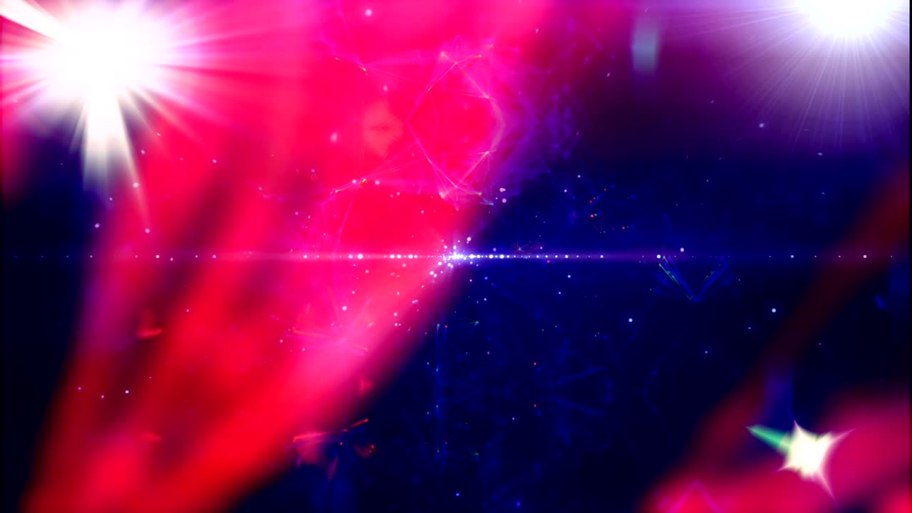 4k fondo abstracto, partículas corlorosas, fondos en bucle