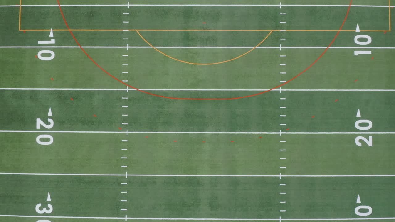 Football or soccer field