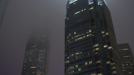 Panning-Up-a-Skyscraper-at-Night