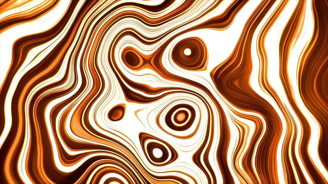fondo abstracto de patrón giratorio naranja y blanco