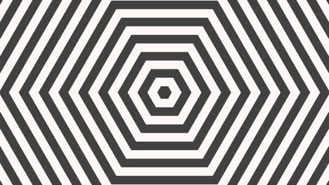 motion intro geometric black and white vertigo stripes abstract background 1