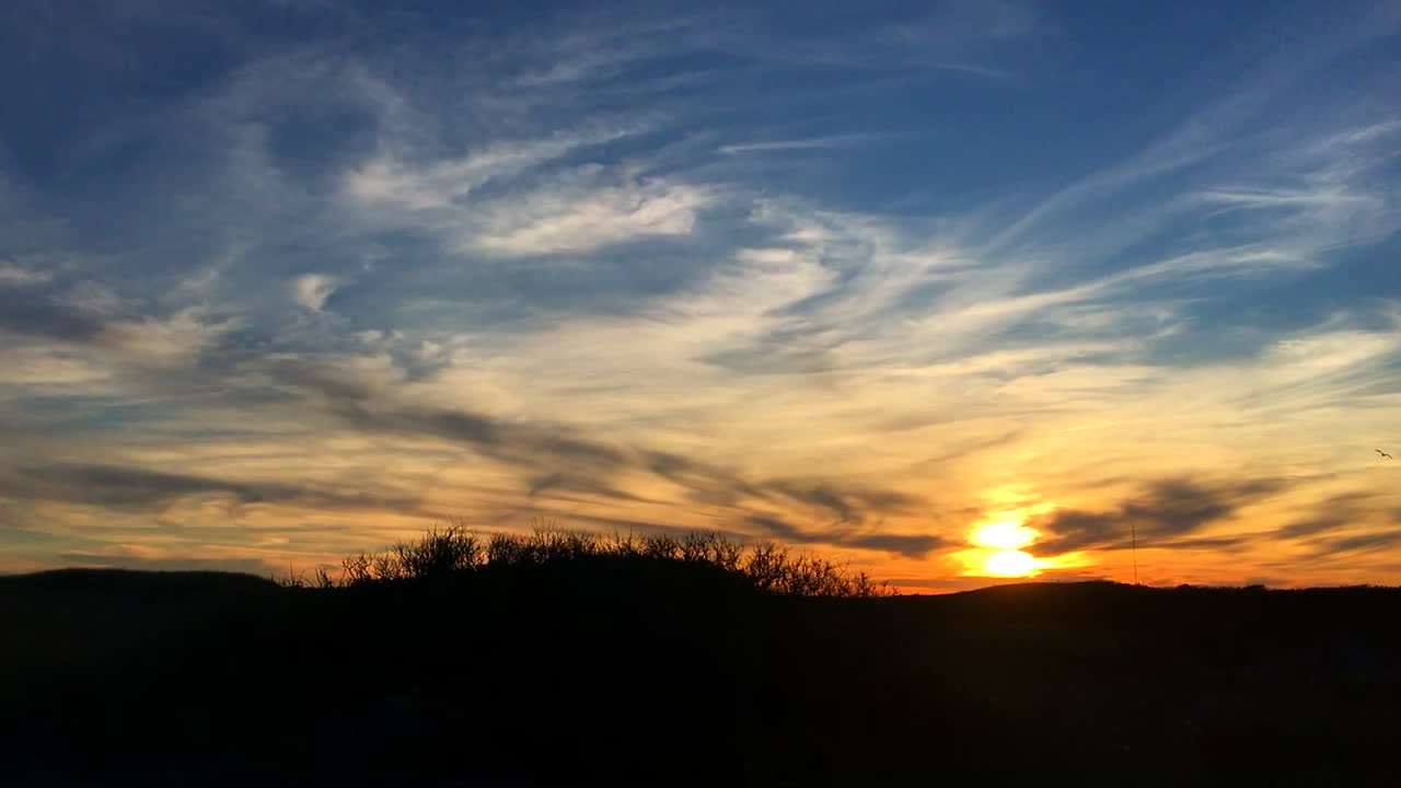Beautiful sunset in Nantucket Massachusetts.