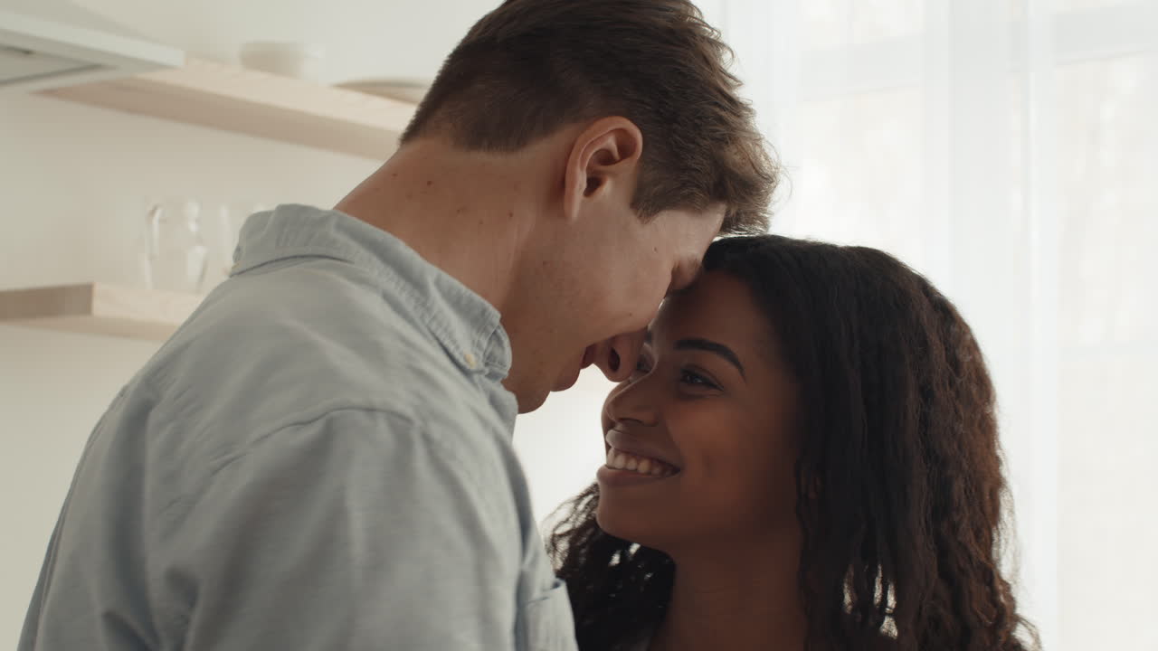 Couple Dancing at Home