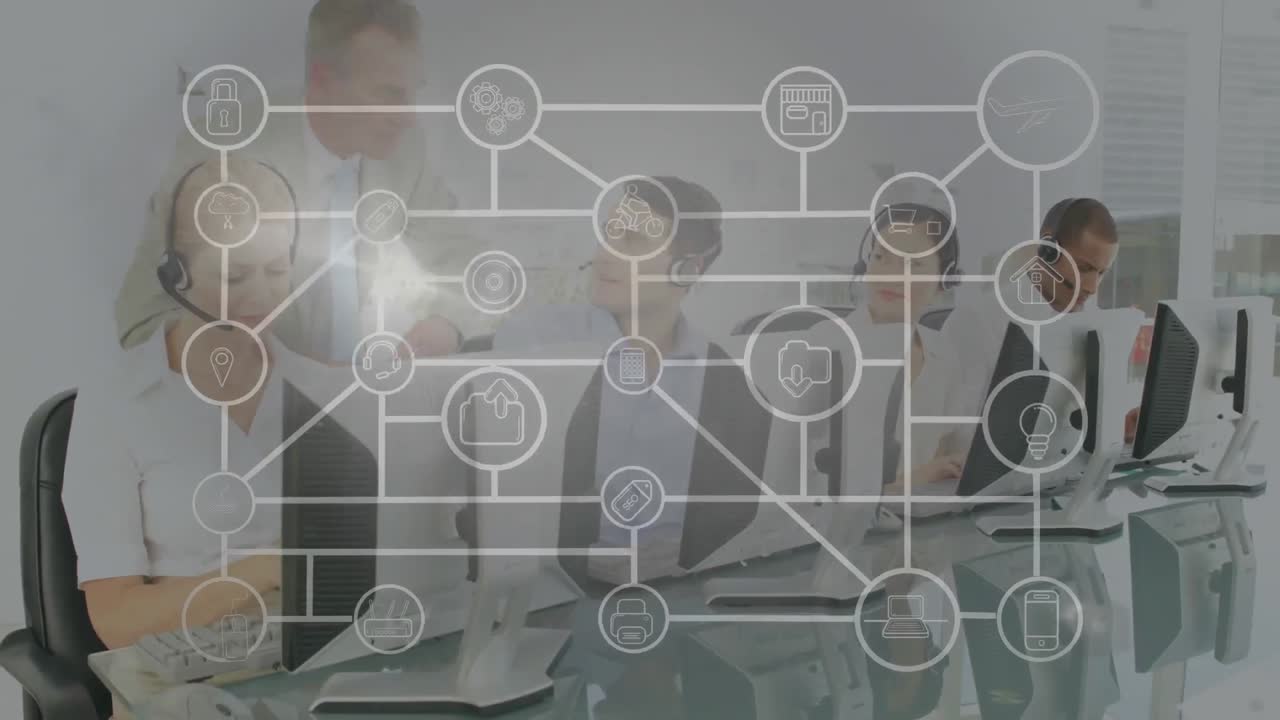 red de datos y conexiones