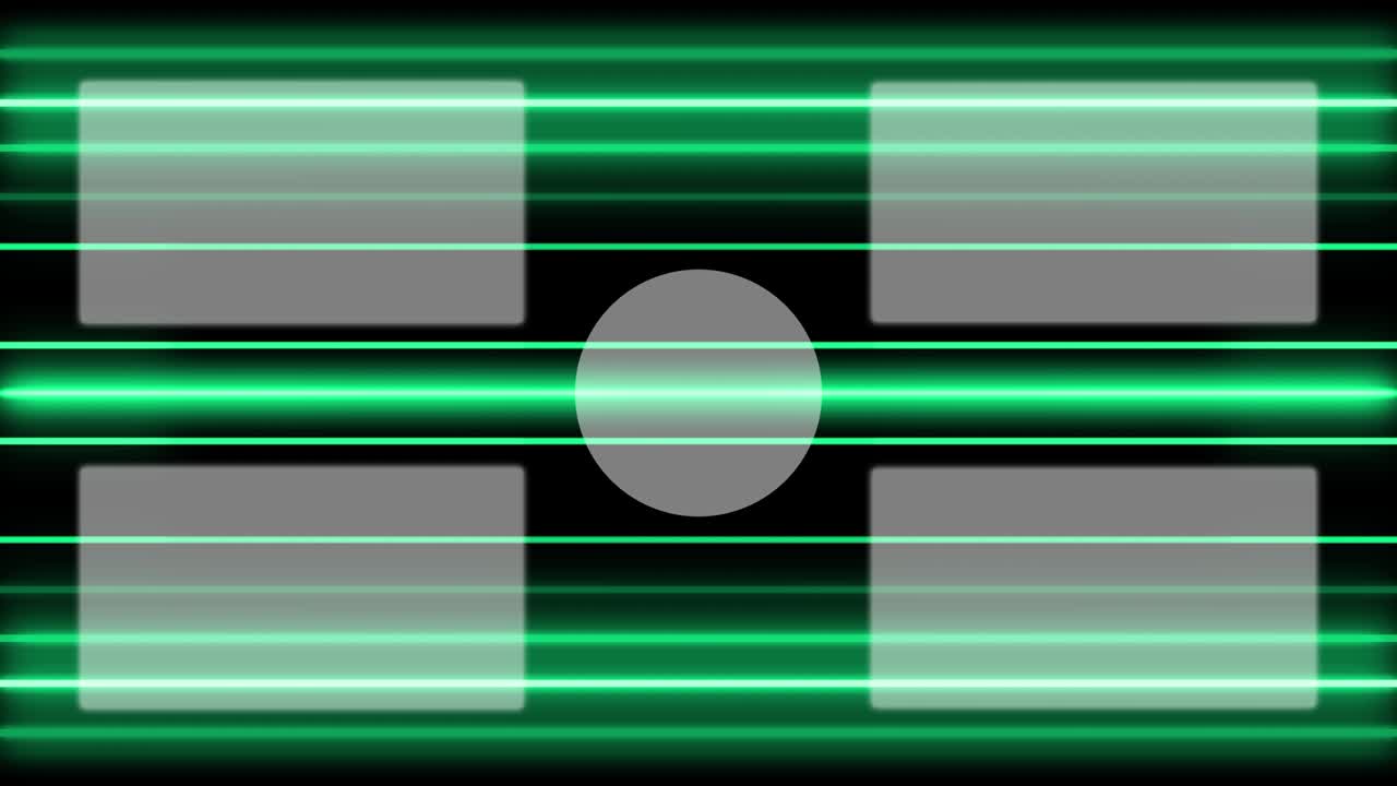 patrón de signo de neón tarjeta de finalización pantalla de finalización gráficos de movimiento