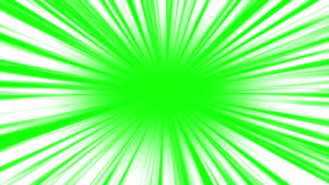 green screen fast anime speed line or zoom line motion background.