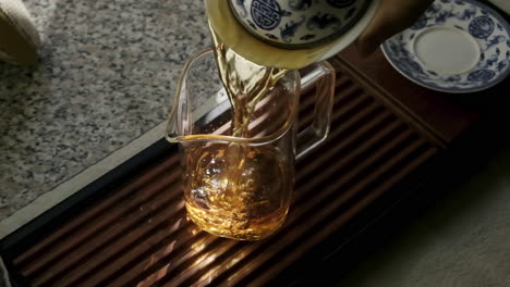 pouring tea